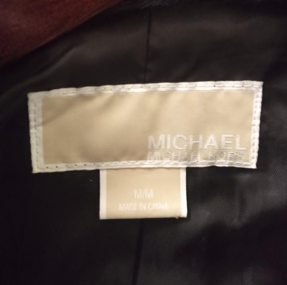 Michael Kors Leather Coat - Picture 3 of 3